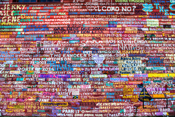 Door County Graffiti Wall