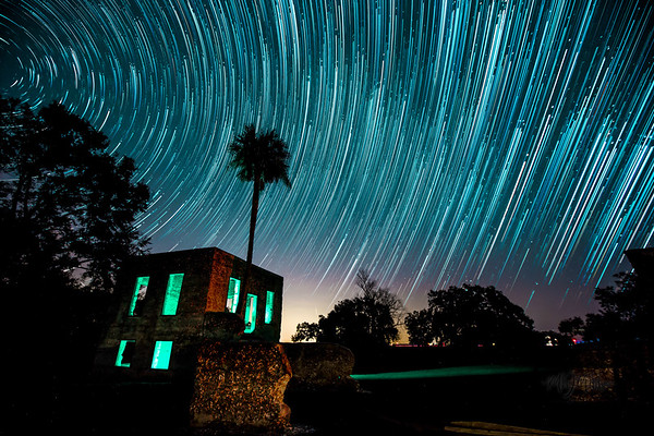 Tabby Ruins Star Trails